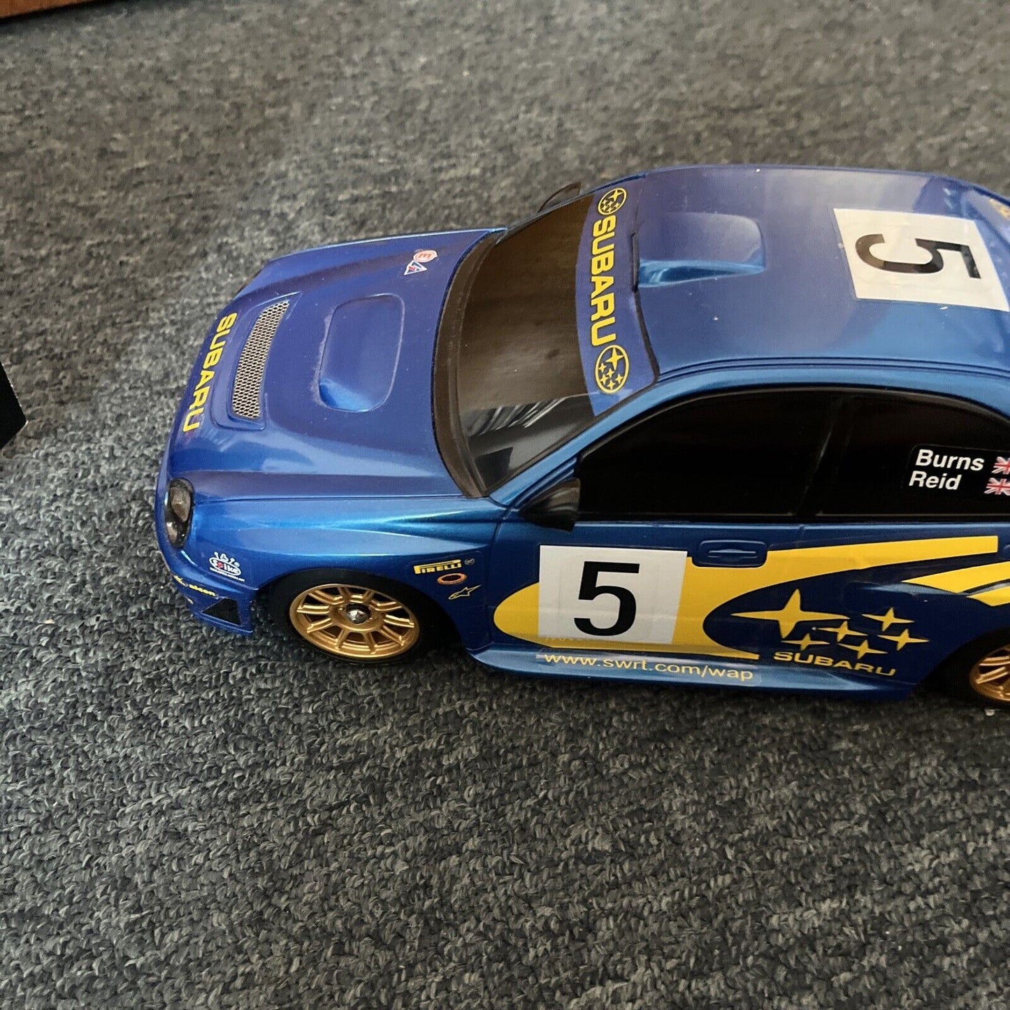 Subaru Impreza WRC Radio Control Car Nikko Item 160009 Design A