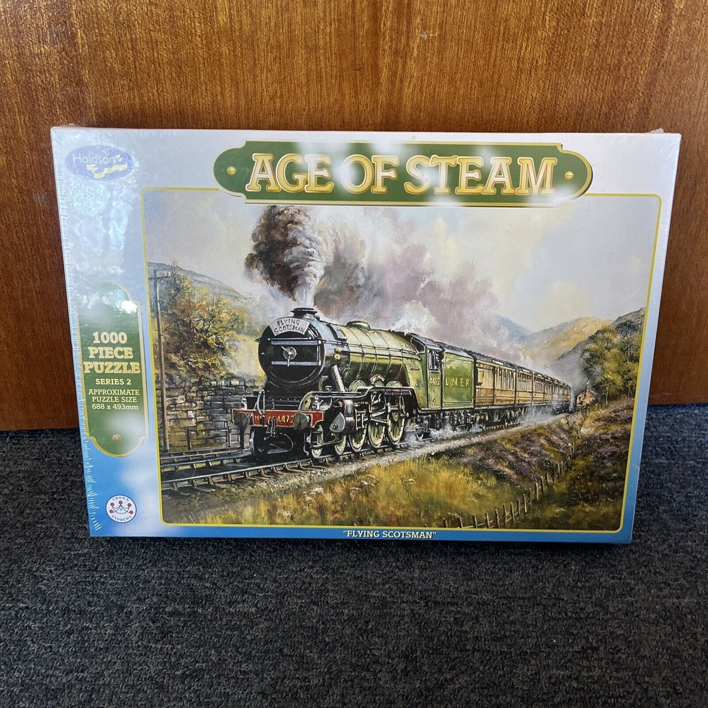 *New Sealed* Flying Scotsman Age of Steam Peter Bradshaw Jigsaw Puzzle 1000pcs