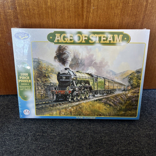 *New Sealed* Flying Scotsman Age of Steam Peter Bradshaw Jigsaw Puzzle 1000pcs