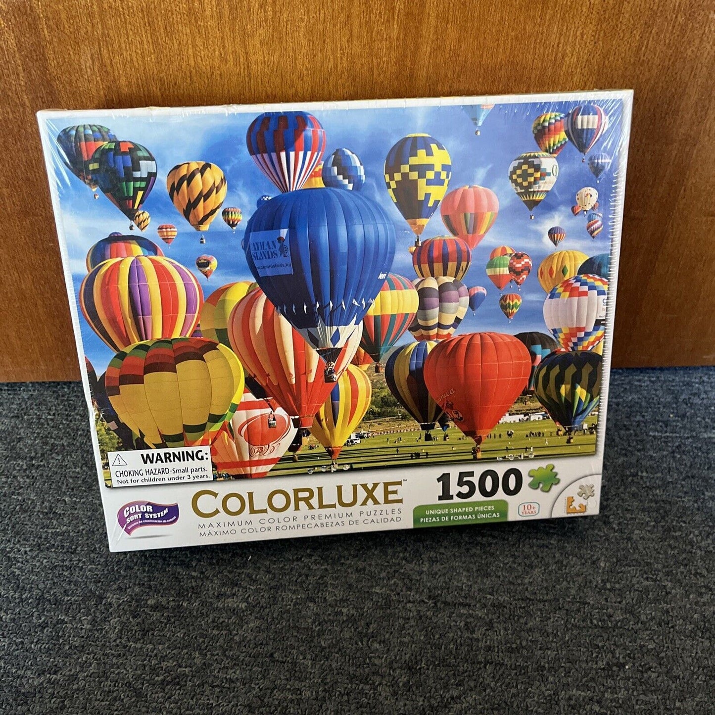 *New Sealed* Hot Air Balloon Fiesta, Albuquerque 1500Pcs Colorluxe Jigsaw Puzzle