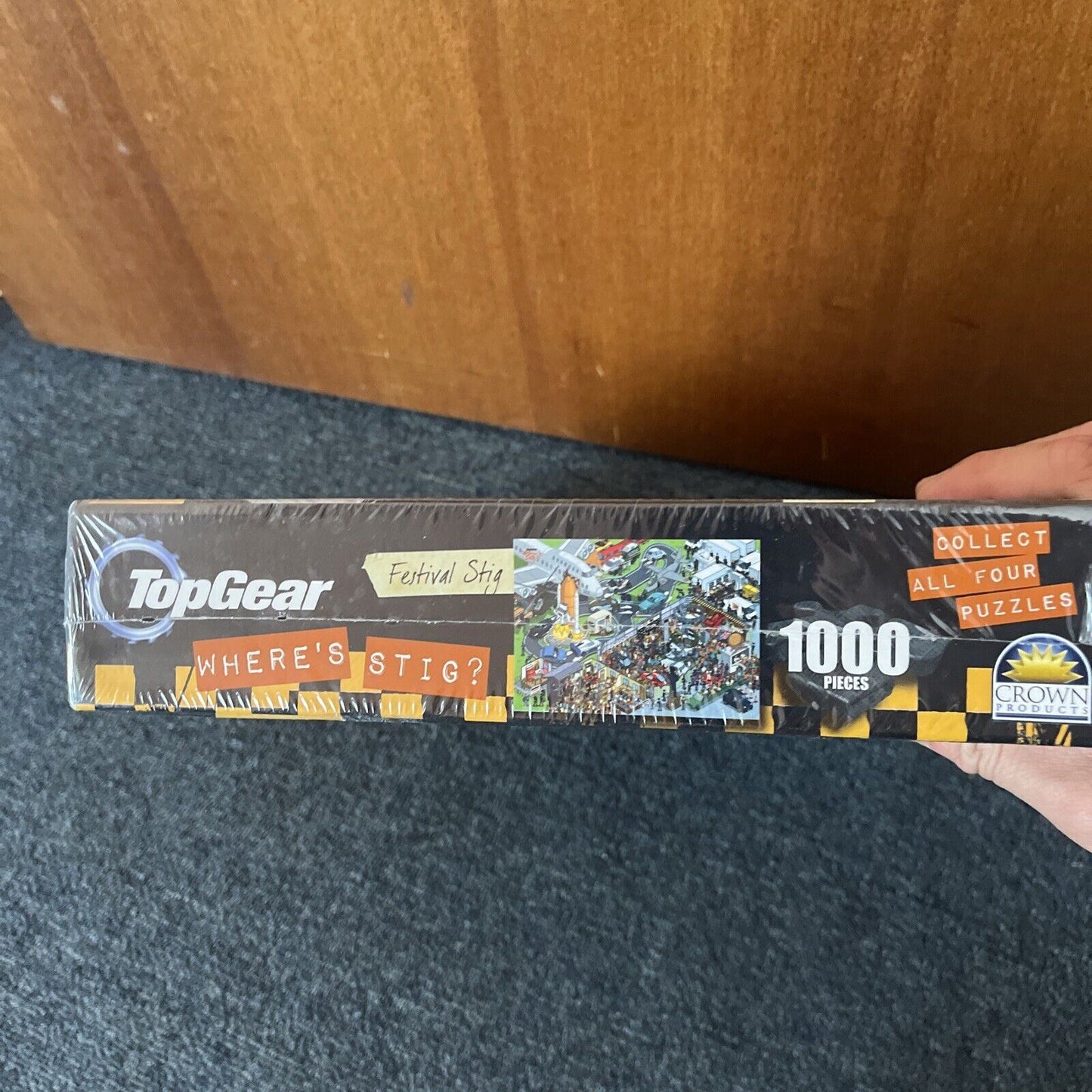 *New Sealed* Top Gear - Where's Stig ? Stig's Studio, 1000 Piece Jigsaw