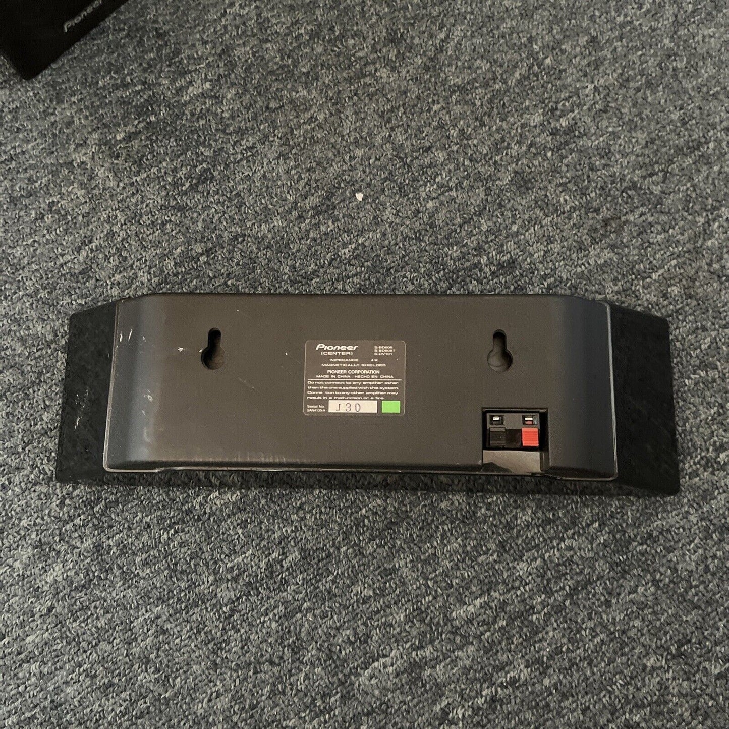 4x Pioneer Speaker: Centre, Surround R&L, Front R S-BD706 S-DV101