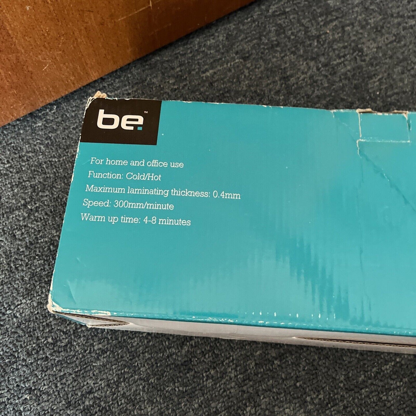 Be A4 Laminator VL802 *Opened Never Used*