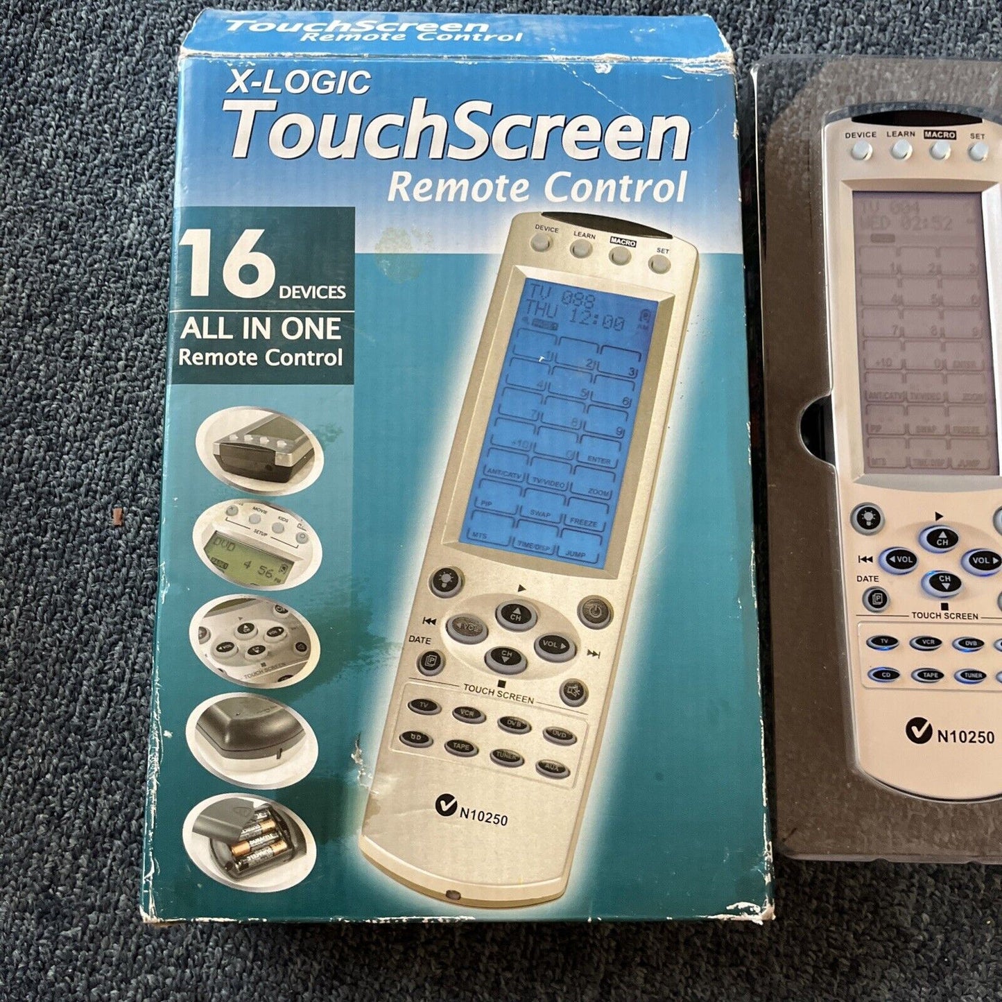 X-Logic Touchscreen Universal Remote Control 16 Devices All in one