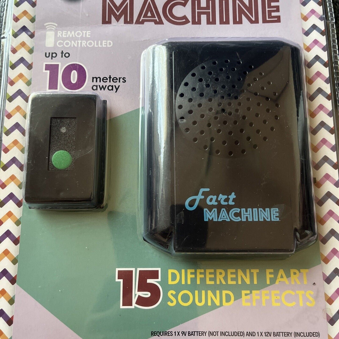 *New Sealed* Fart Machine Remote Controlled - 15 Different Fart Sound Effects