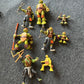 8x Teenage Mutant Turtles Action Figures