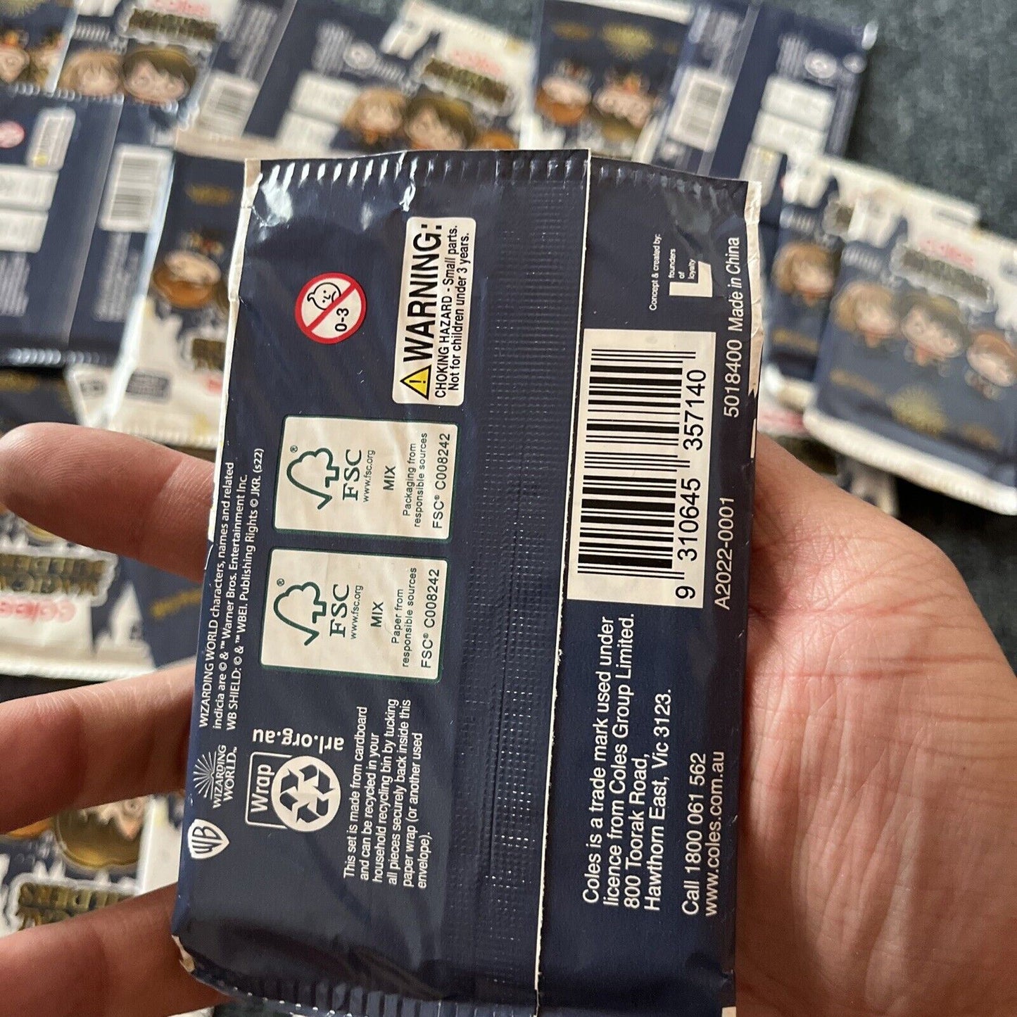 40x Magical Builders Harry Potter/Fantastic Beasts Collectable Unopened Coles