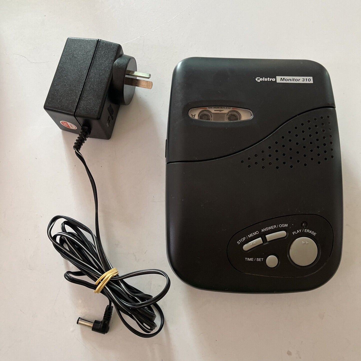 Vintage Telstra Monitor 310 Tape Answering Machine Model TA310