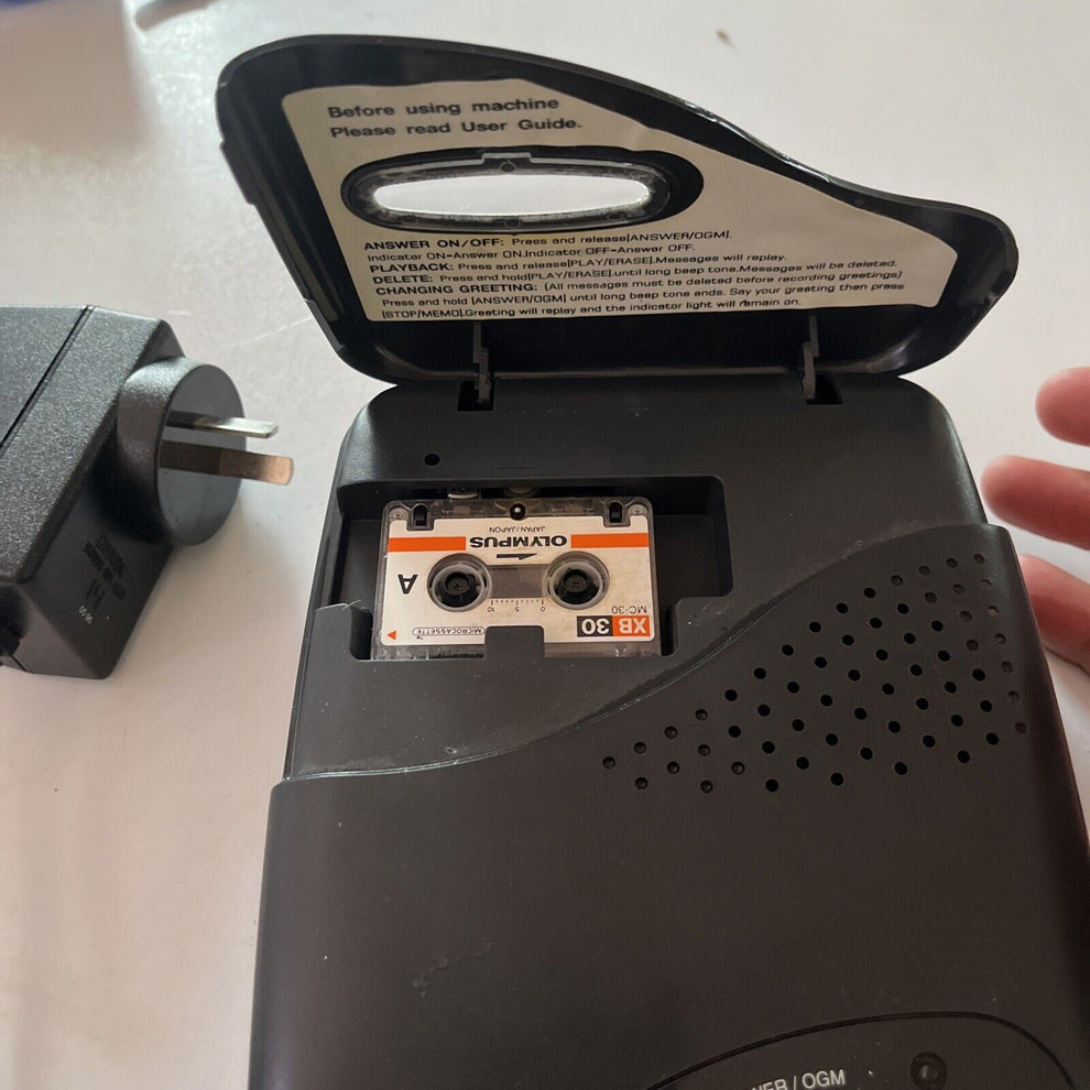 Vintage Telstra Monitor 310 Tape Answering Machine Model TA310 Retro Unit