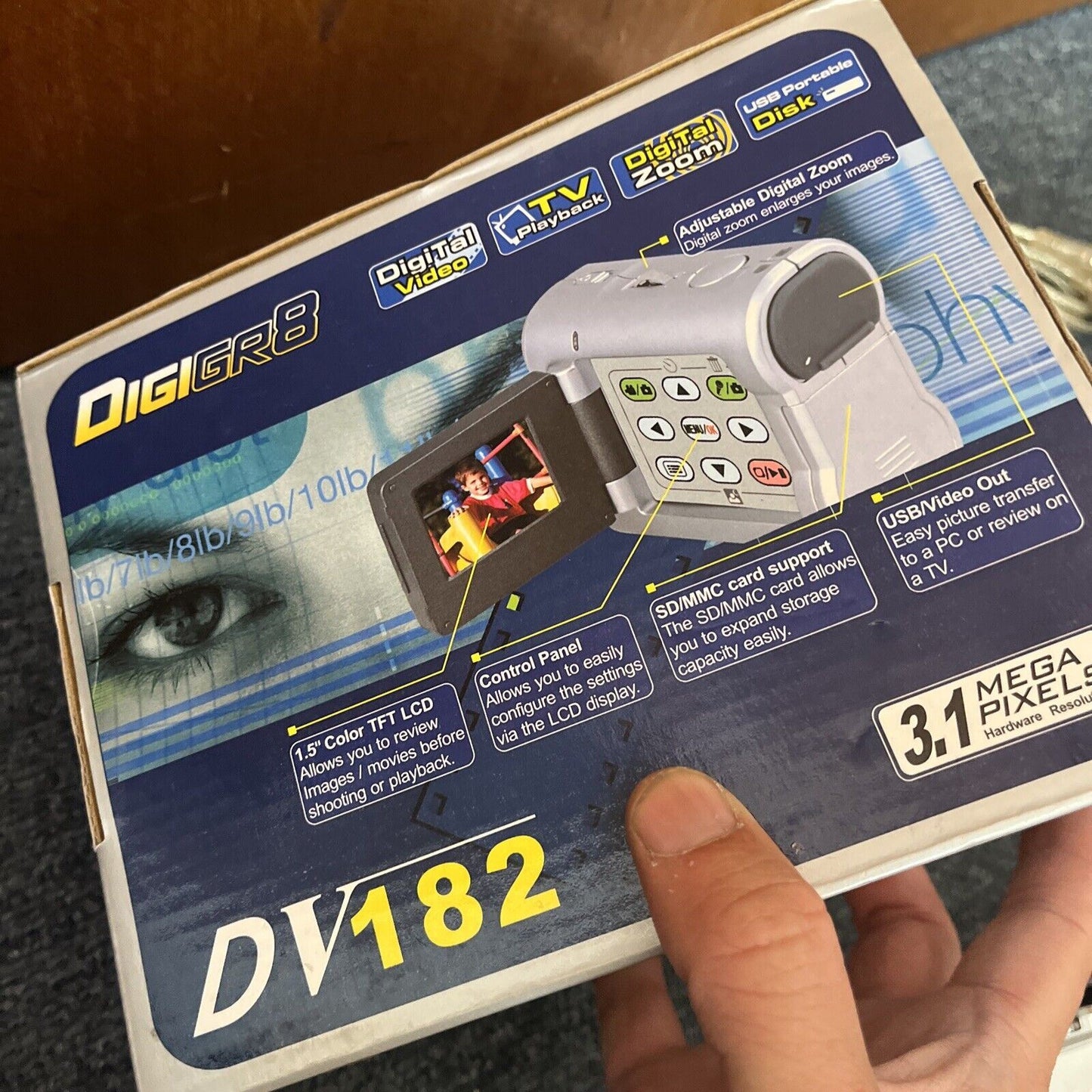 Digigr8 DV182 Digital Camcorder 3.1MP SD