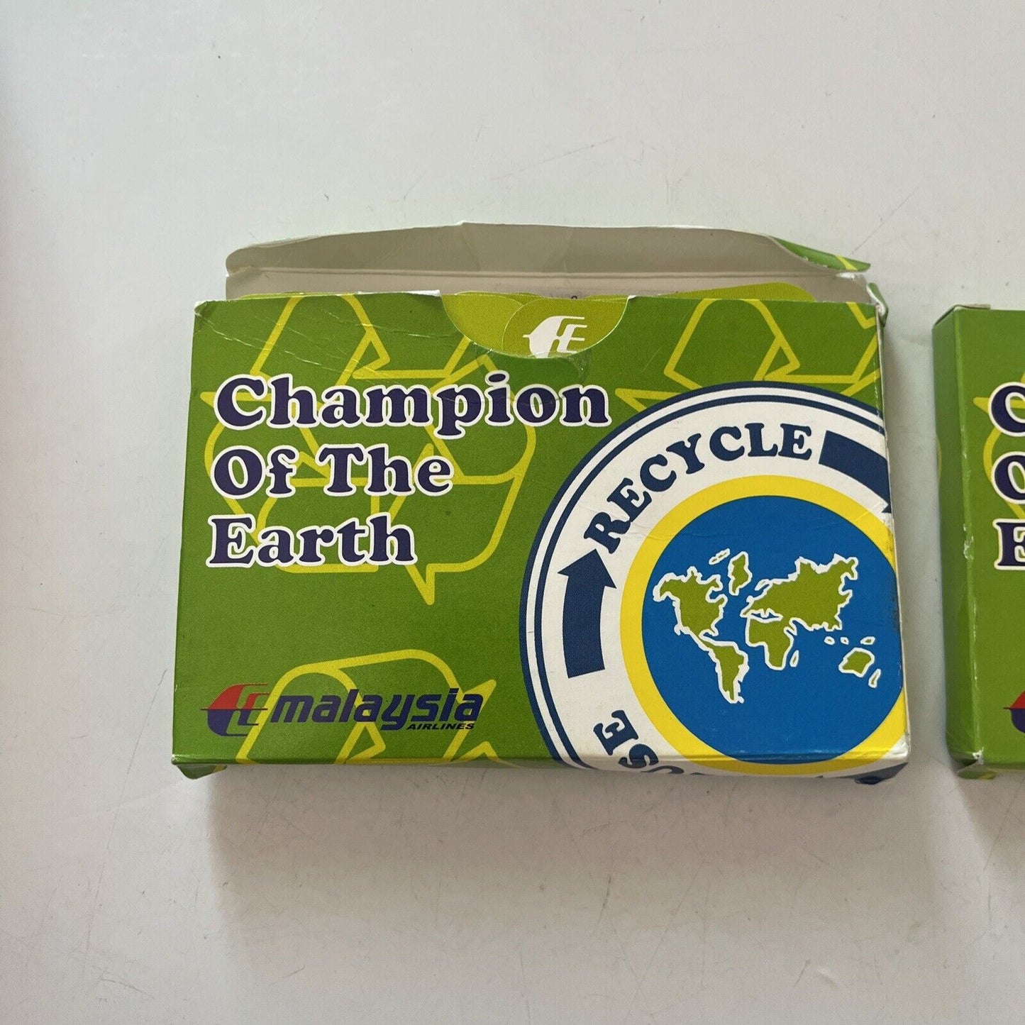 2x Malaysia Airlines Champion of the Earth Card Game