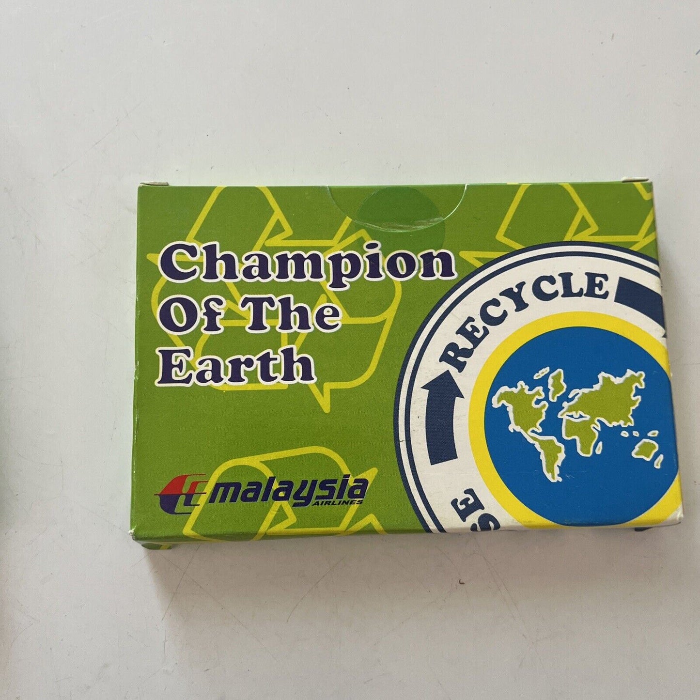 2x Malaysia Airlines Champion of the Earth Card Game