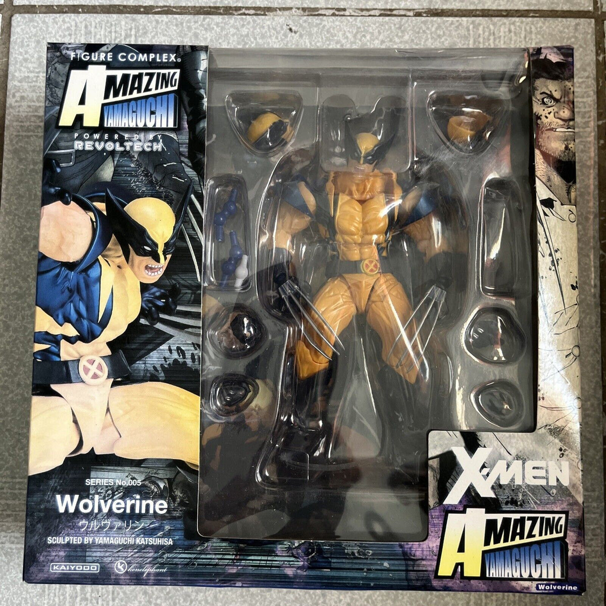 Wolverine Series No. 005 AMAZING YAMAGUCHI Revoltech – Retro Unit