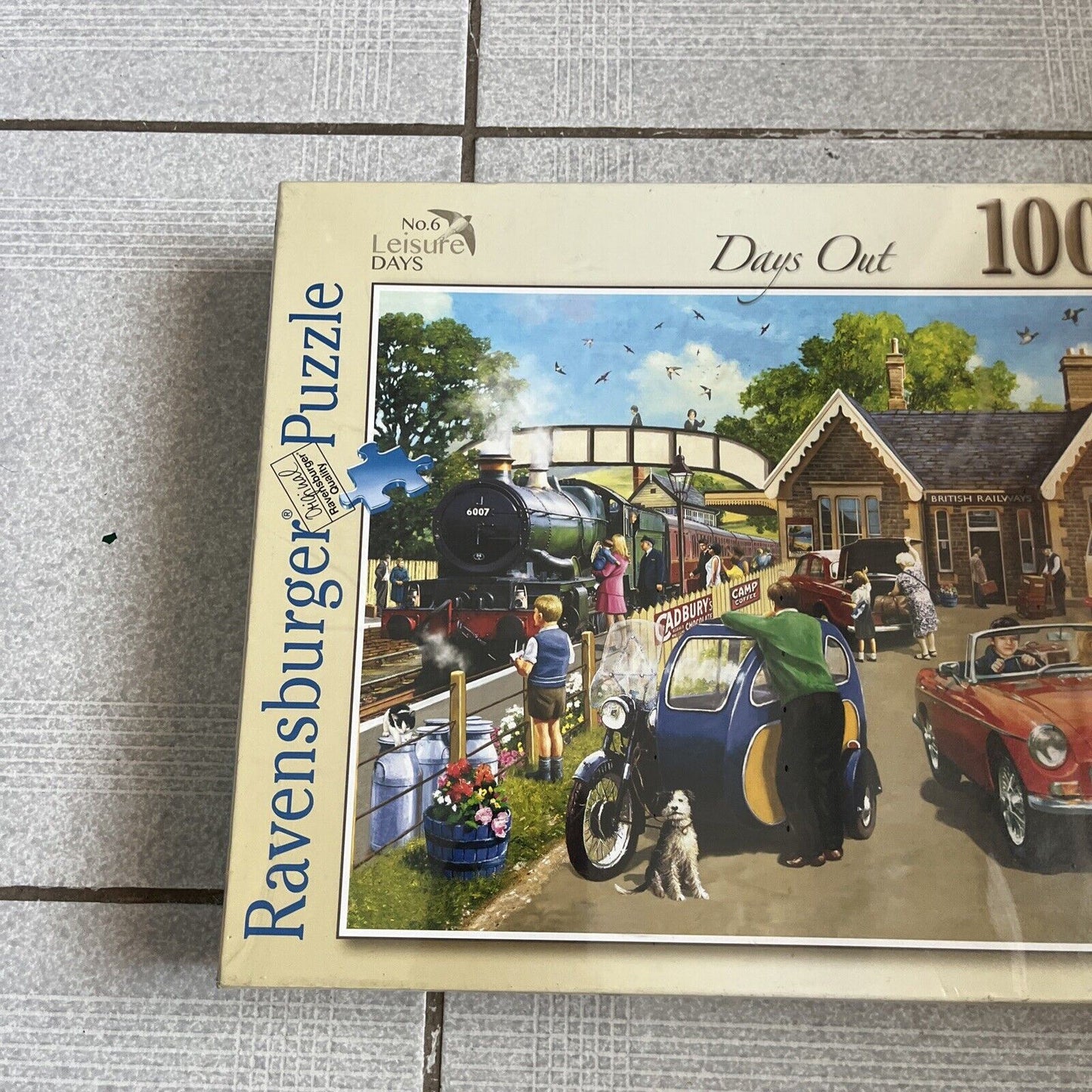 *New Sealed* Ravensburger - Leisure Days: Days Out Puzzle Kevin Walsh 1000pc