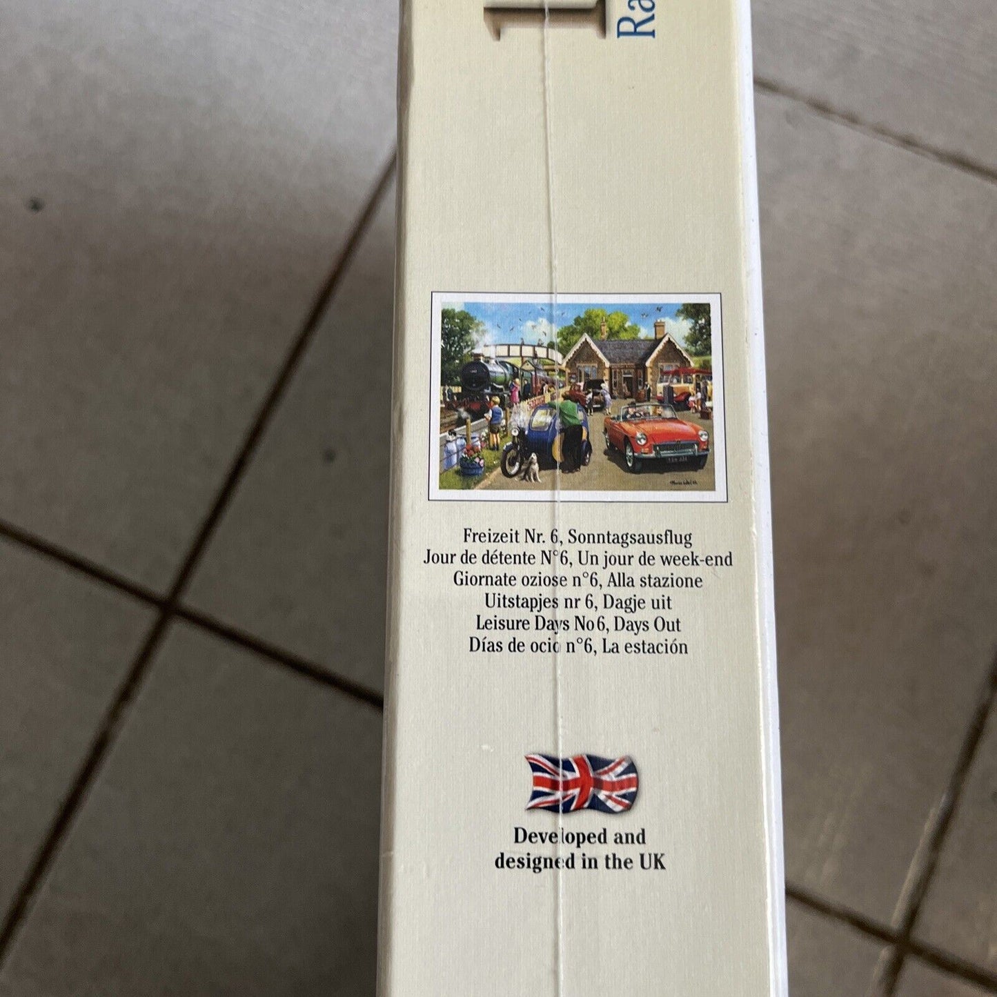 *New Sealed* Ravensburger - Leisure Days: Days Out Puzzle Kevin Walsh 1000pc