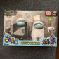 *New* AMONG US Action Figures 2 Pack Black/White incl:7 Access  Approx 12cm