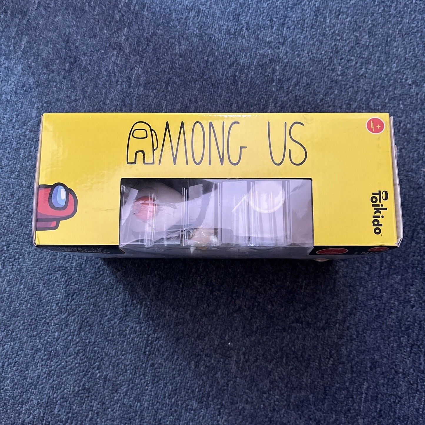 *New* AMONG US Action Figures 2 Pack Black/White incl:7 Access  Approx 12cm