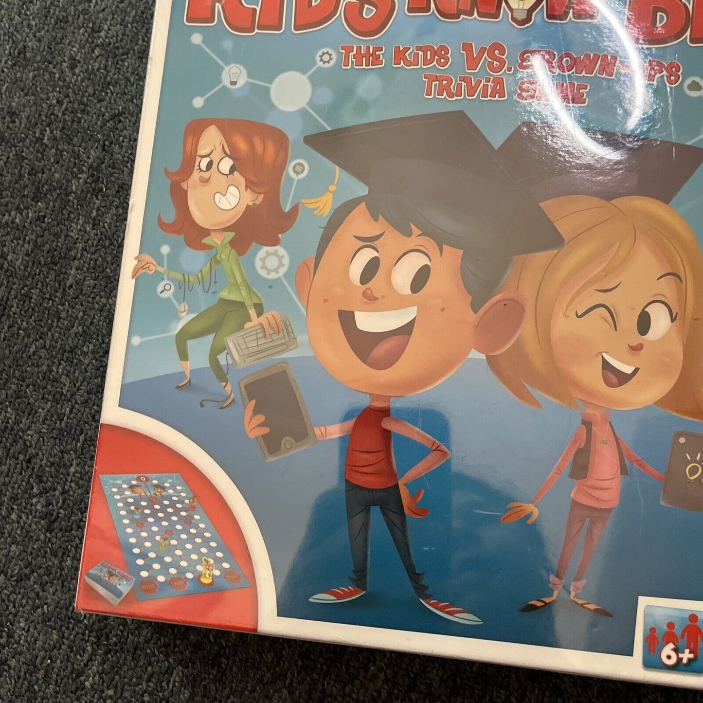 *New Sealed* Kids Know Best: The Kids vs Grown-Ups Trivia Game Goliath