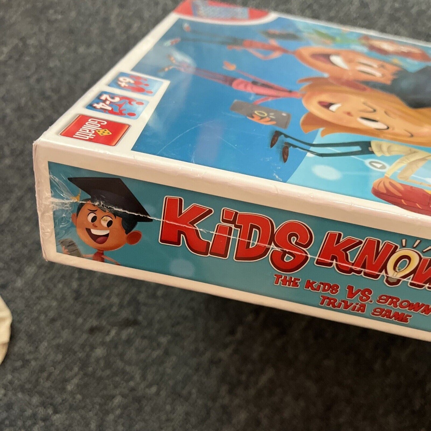 *New Sealed* Kids Know Best: The Kids vs Grown-Ups Trivia Game Goliath