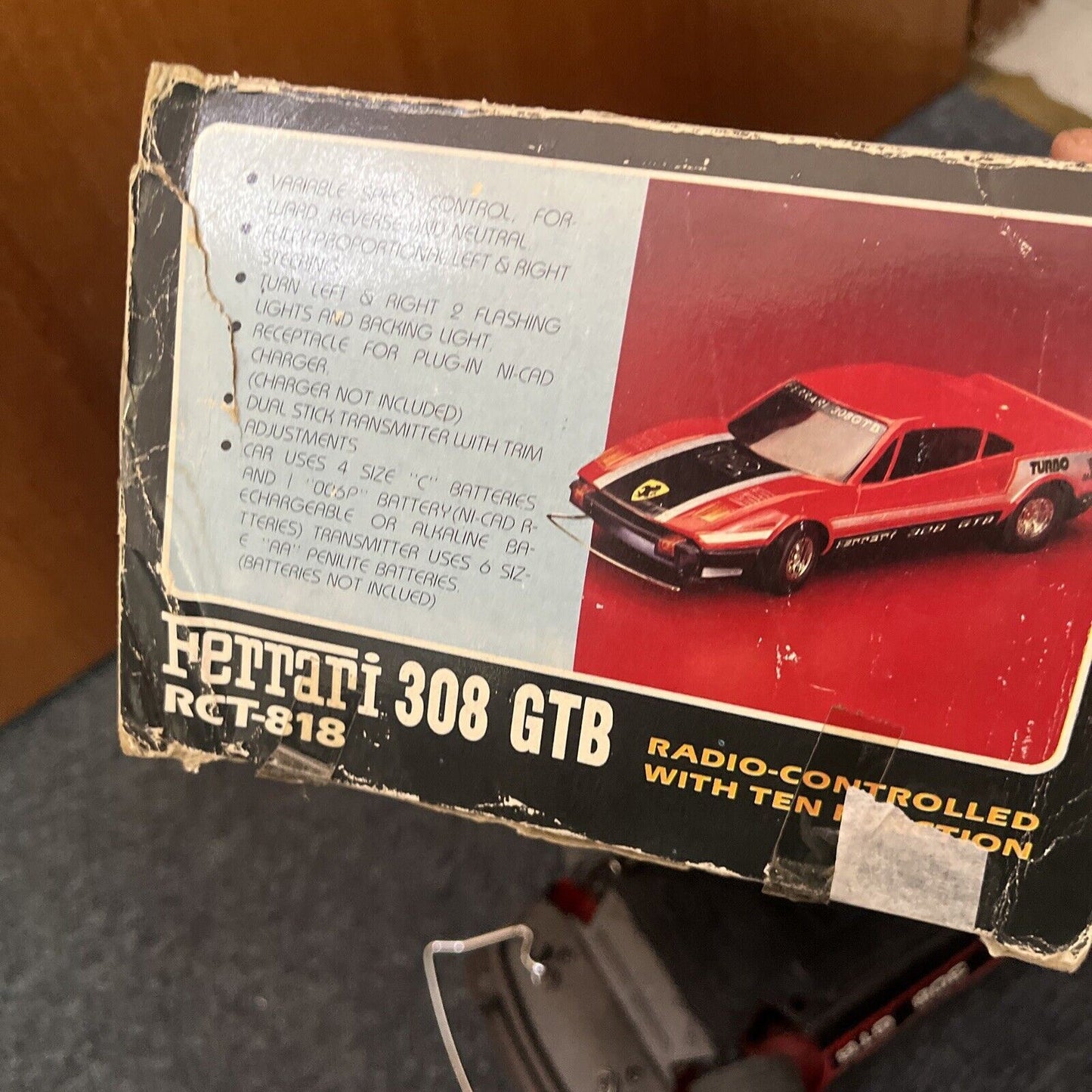 Ferrari 308 GTB Radio Control *Motor runs but not responding to controls well*