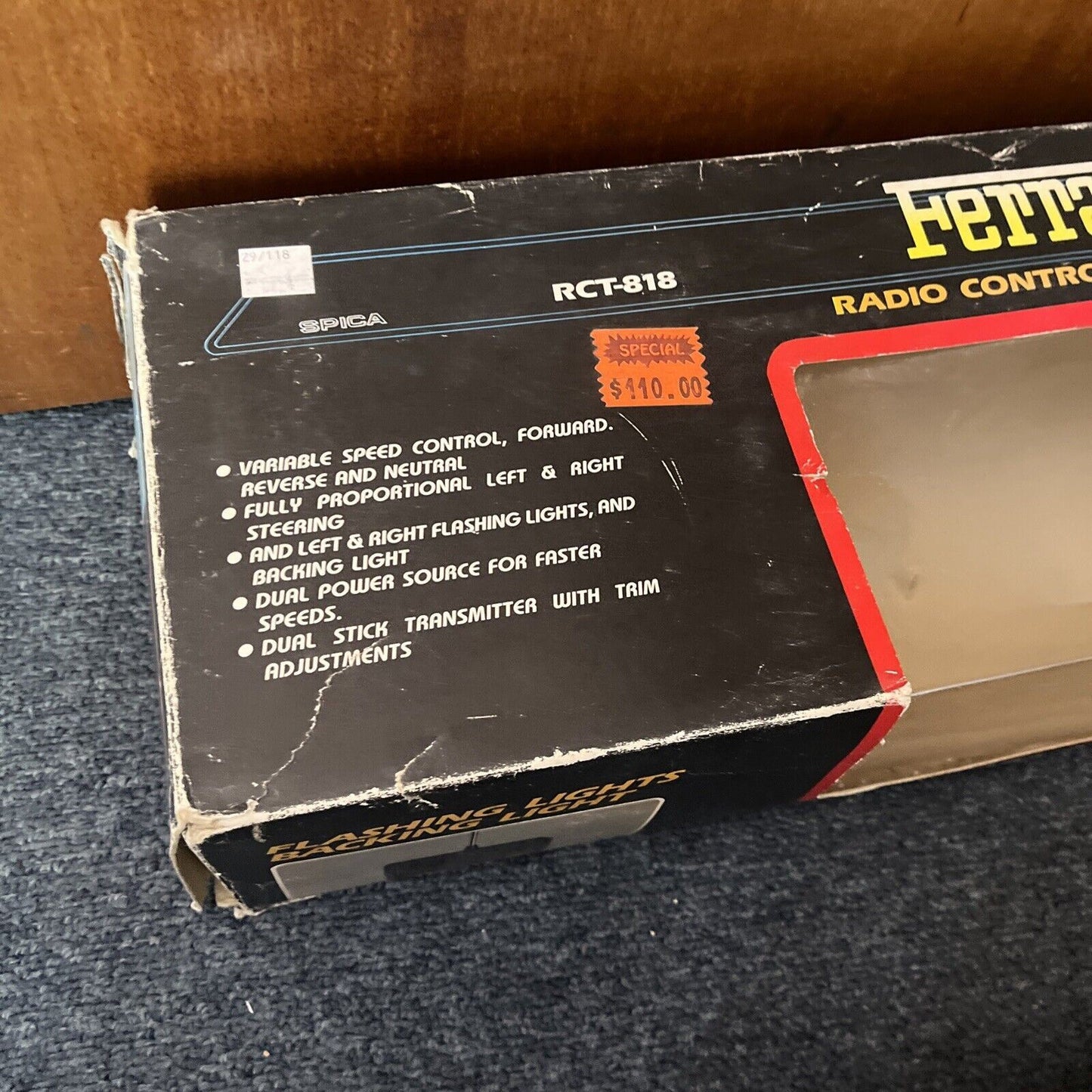 Ferrari 308 GTB Radio Control *Motor runs but not responding to controls well*