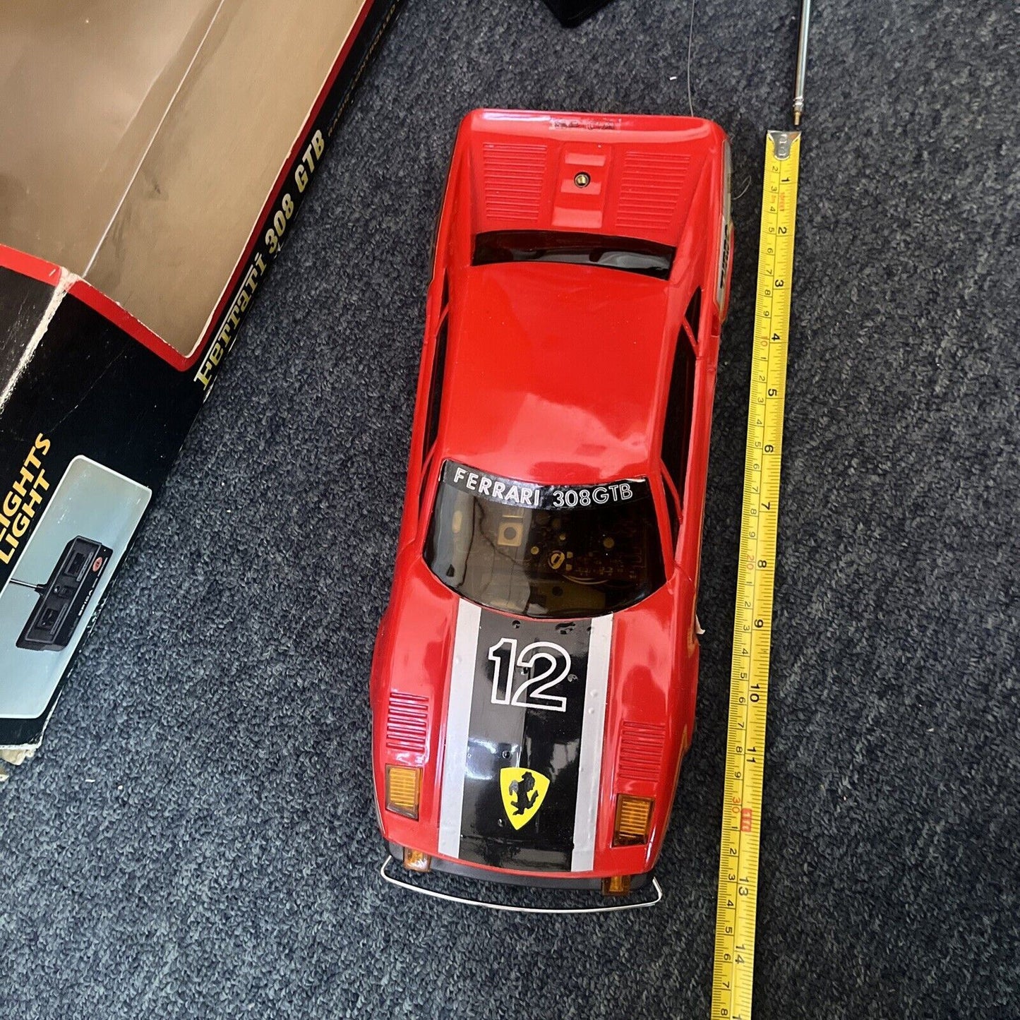 Ferrari 308 GTB Radio Control *Motor runs but not responding to controls well*
