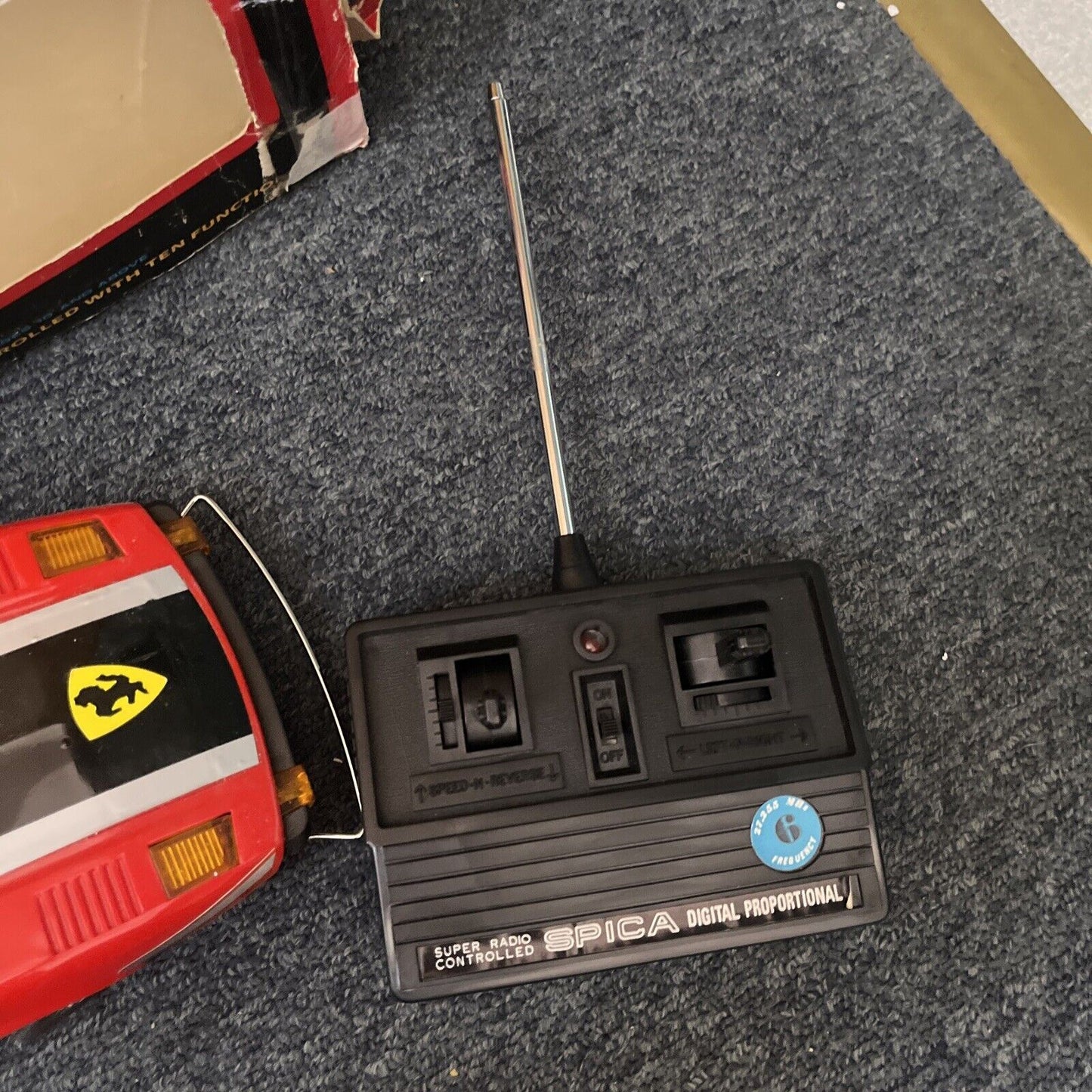 Ferrari 308 GTB Radio Control *Motor runs but not responding to controls well*