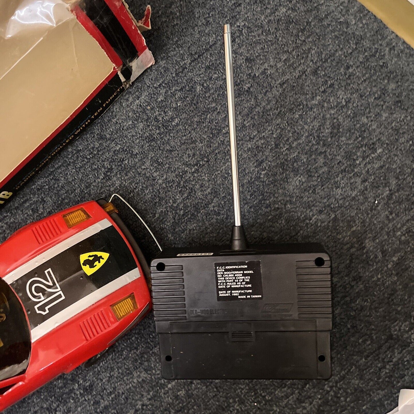 Ferrari 308 GTB Radio Control *Motor runs but not responding to controls well*