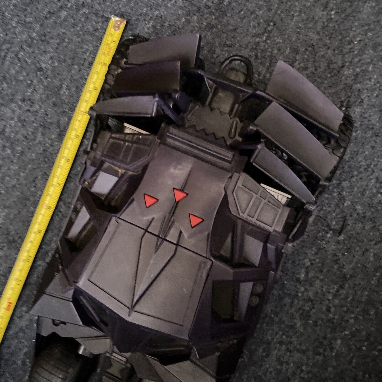 3x Batman Vehicles: Batbot 2013 16", H1387 2015 Batmobile Mattel