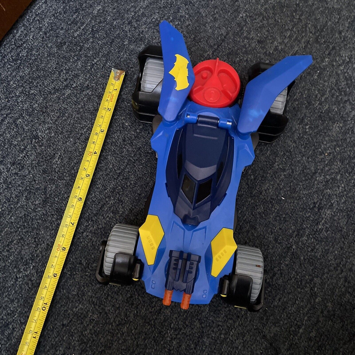 3x Batman Vehicles: Batbot 2013 16", H1387 2015 Batmobile Mattel