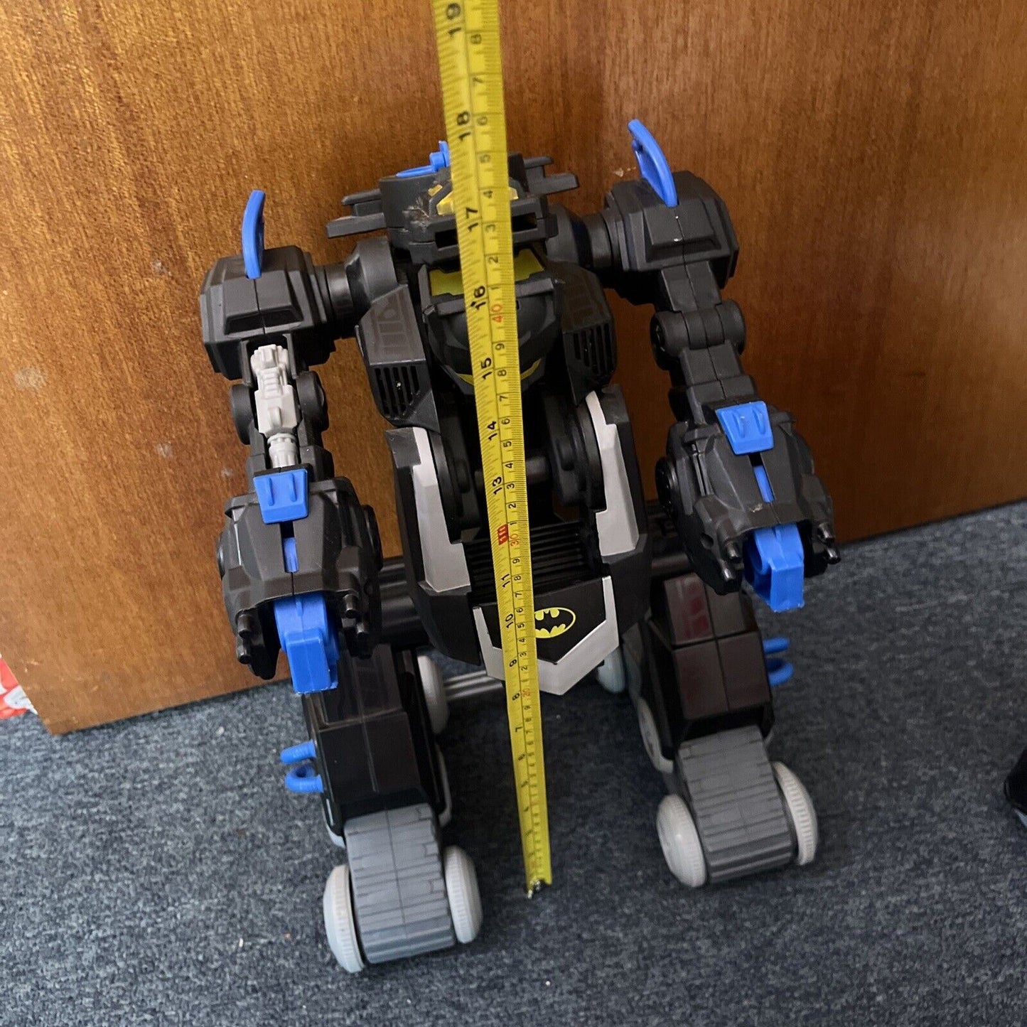 3x Batman Vehicles: Batbot 2013 16", H1387 2015 Batmobile Mattel