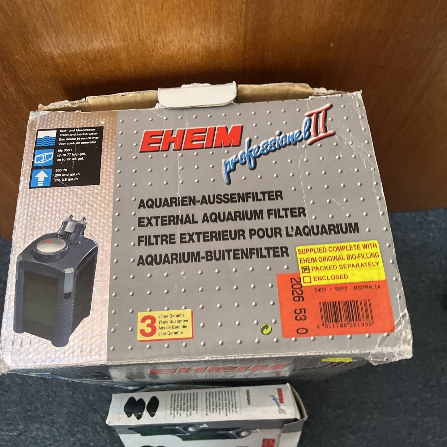 Eheim Professional II External Aquarium Filter *Untested* 2026