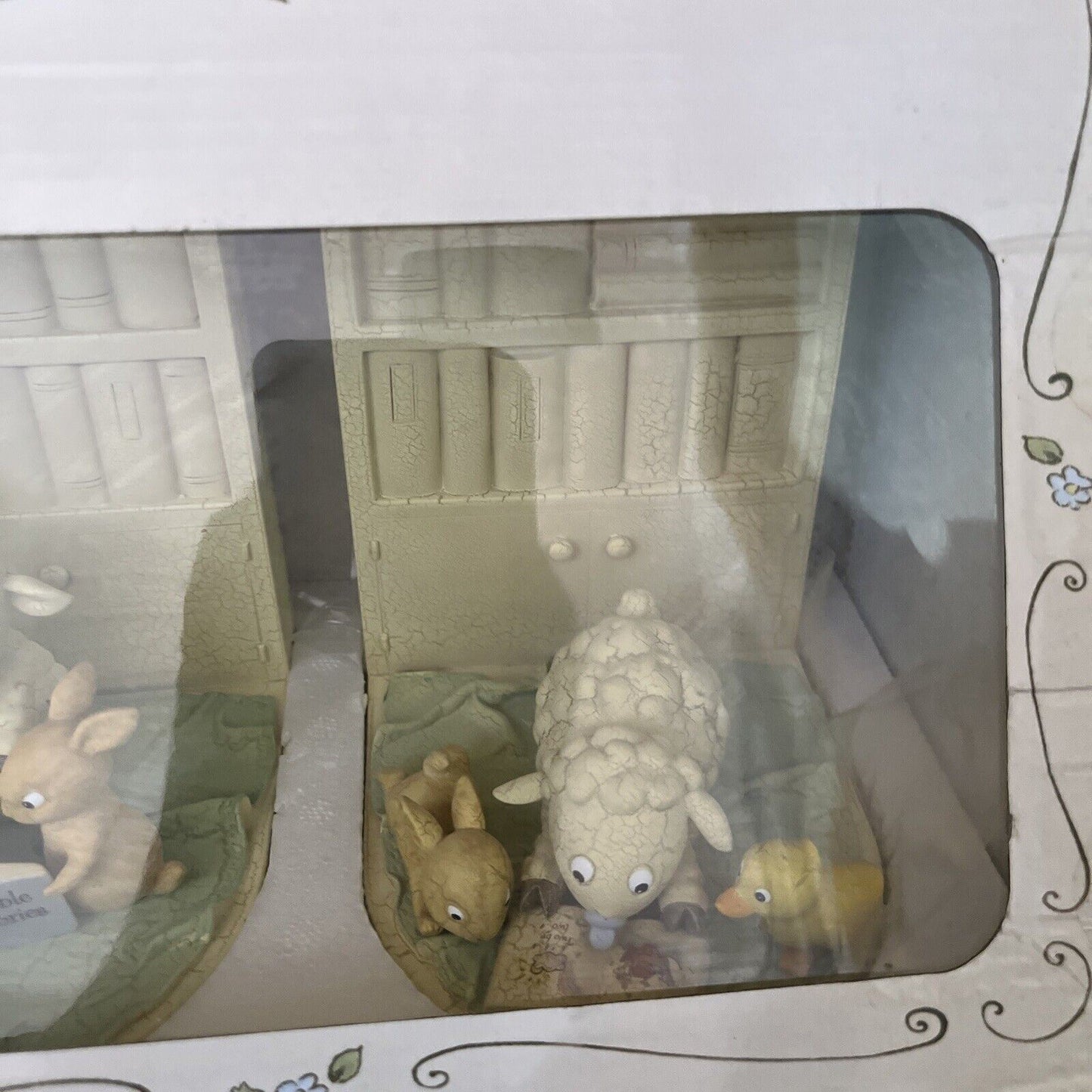 DaySpring Hand Painted Bookends Really Woolly - Christian Baby Gift