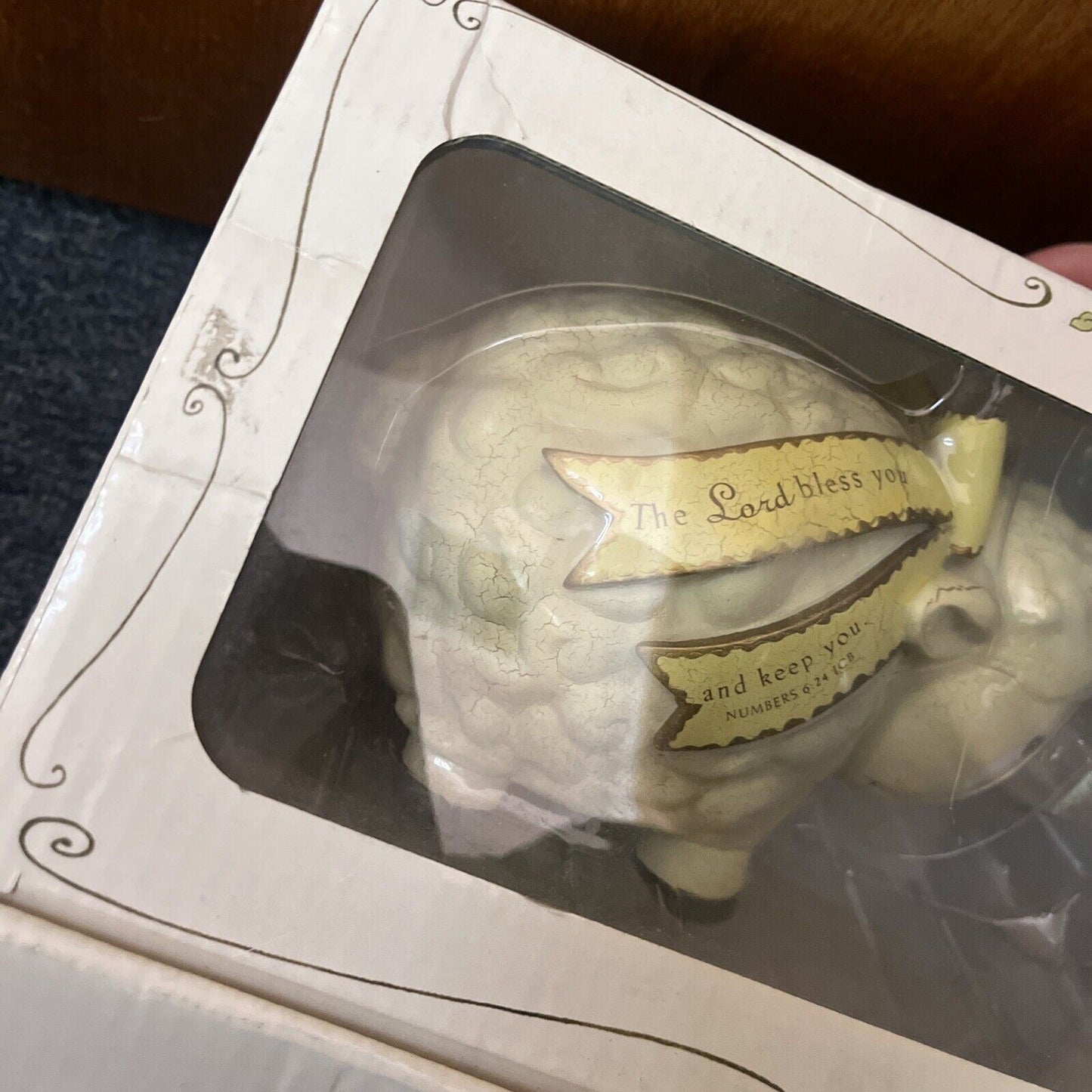 DaySpring Really Woolly Coin Bank - Christian Kids Gift