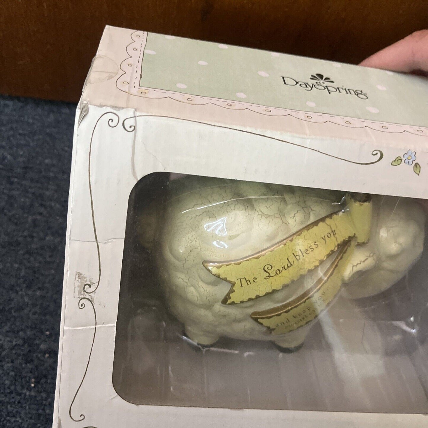 DaySpring Really Woolly Coin Bank - Christian Kids Gift