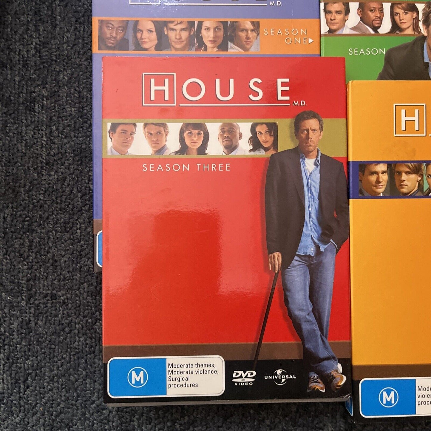 House M.D. : Complete Season 1,2,3,4 With Magnet (DVD, 2006, 22-Disc) Region 4