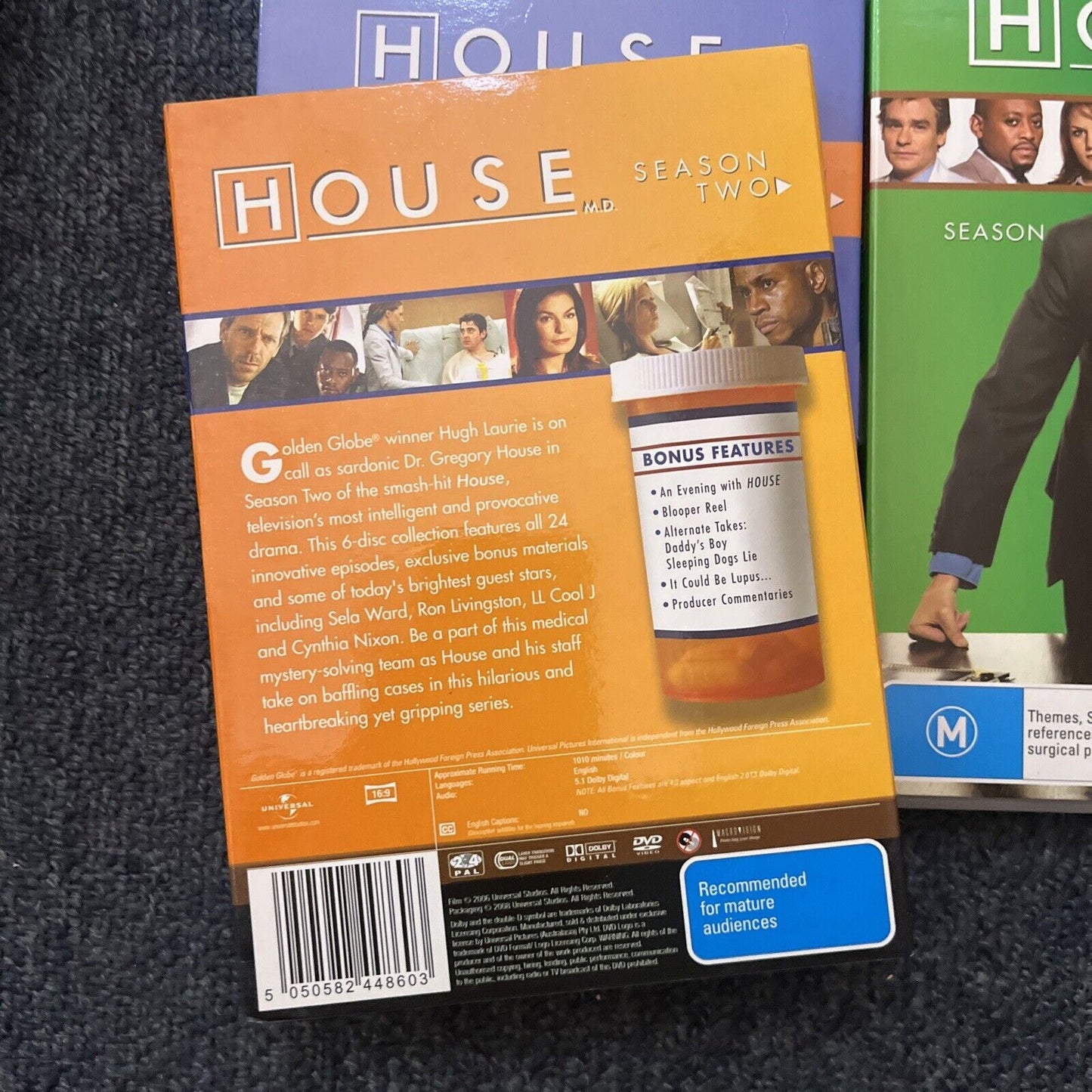 House M.D. : Complete Season 1,2,3,4 With Magnet (DVD, 2006, 22-Disc) Region 4