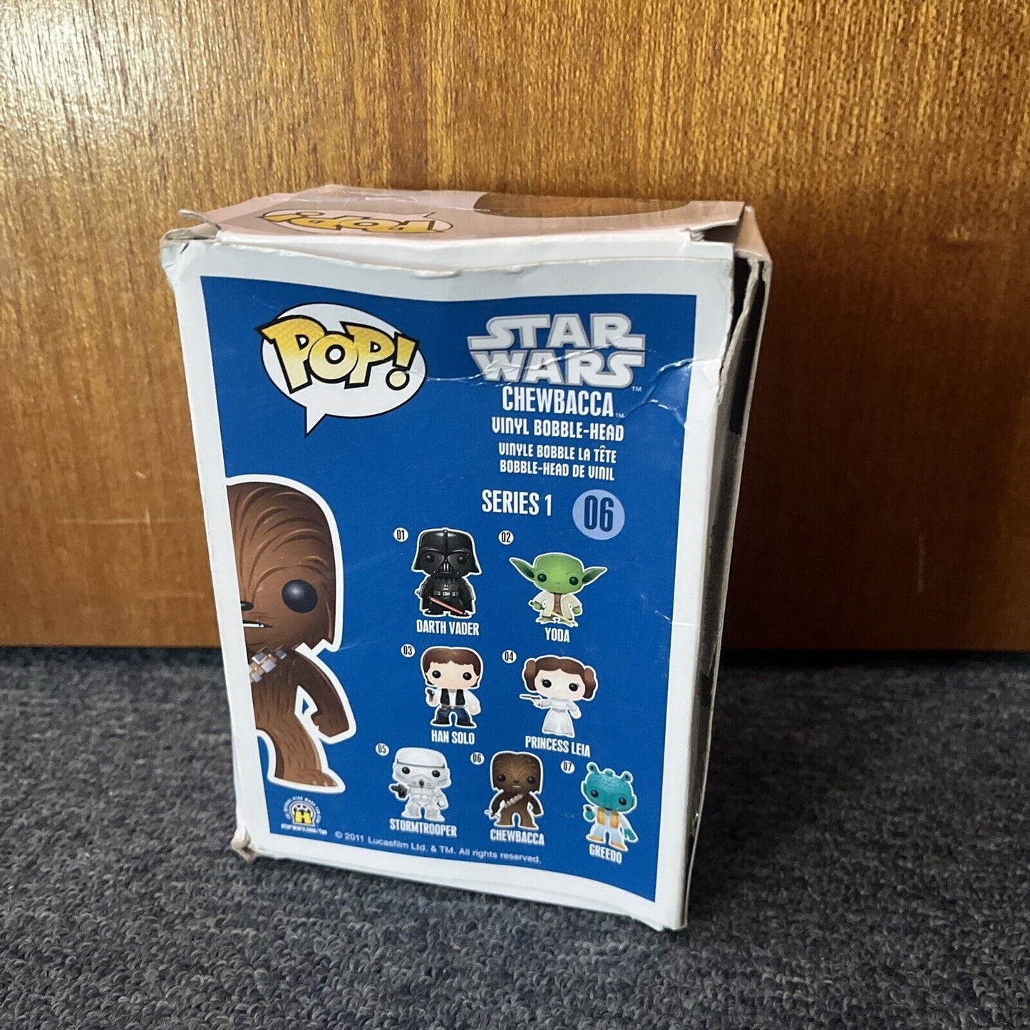 Chewbacca 06 Star Wars Funko Pop!  - Blue Box 2014