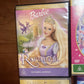 4x Barbie DVDs: Rapunzel / Pearl Princess / Diamond Castle / 12 Dancing Princess