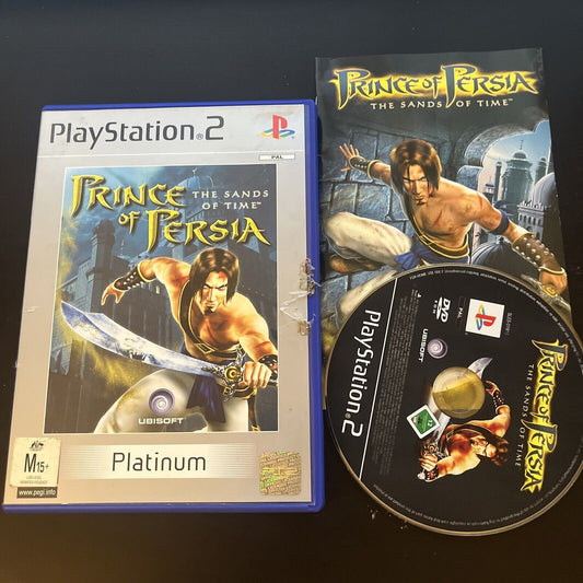 Prince of Persia The Sands of Time PS2 Playstation 2 PAL with Manual