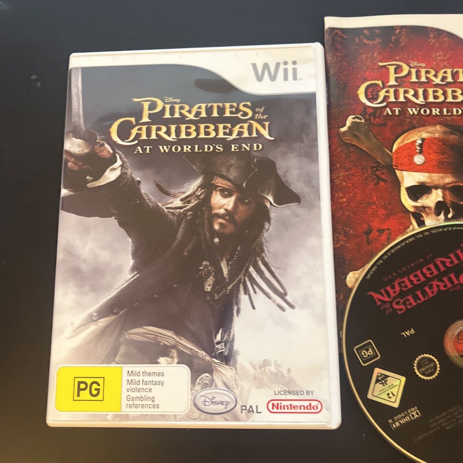 Disney Pirates Of The Caribbean At Worlds End Nintendo Wii Game PAL Wi –  Retro Unit