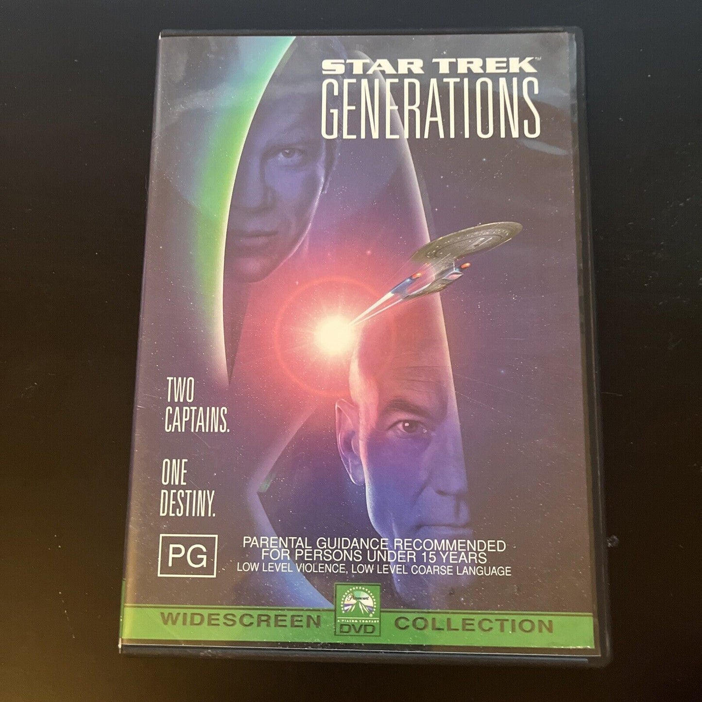 Star Trek 7 - Generations  (DVD, 1995) Patrick Stewart, Jonathan Frakes Region 4