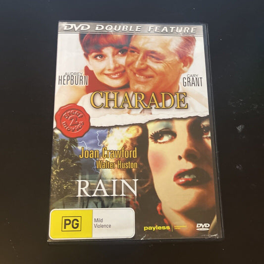 Charade / Rain (DVD) Audrey Hepburn, Cary Grant All Regions