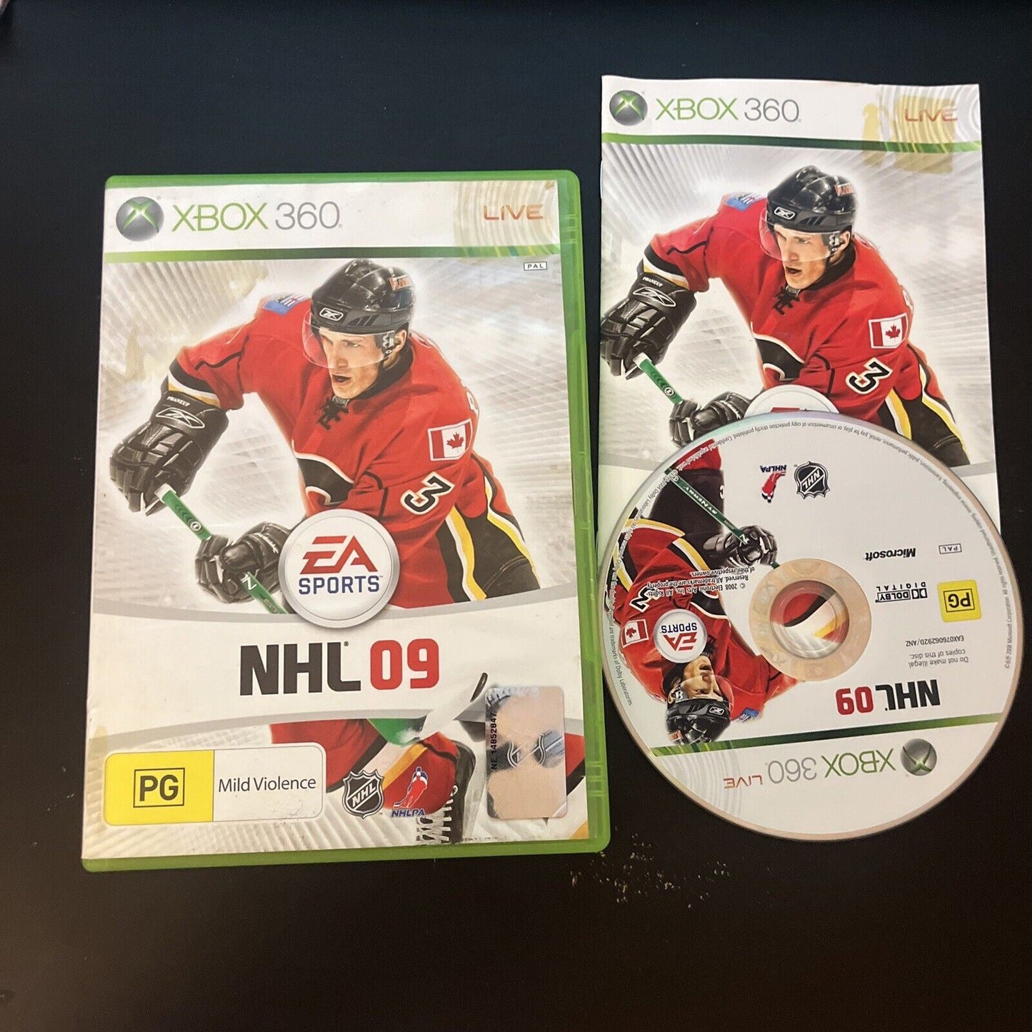 NHL 09 (Xbox 360) With Manual PAL