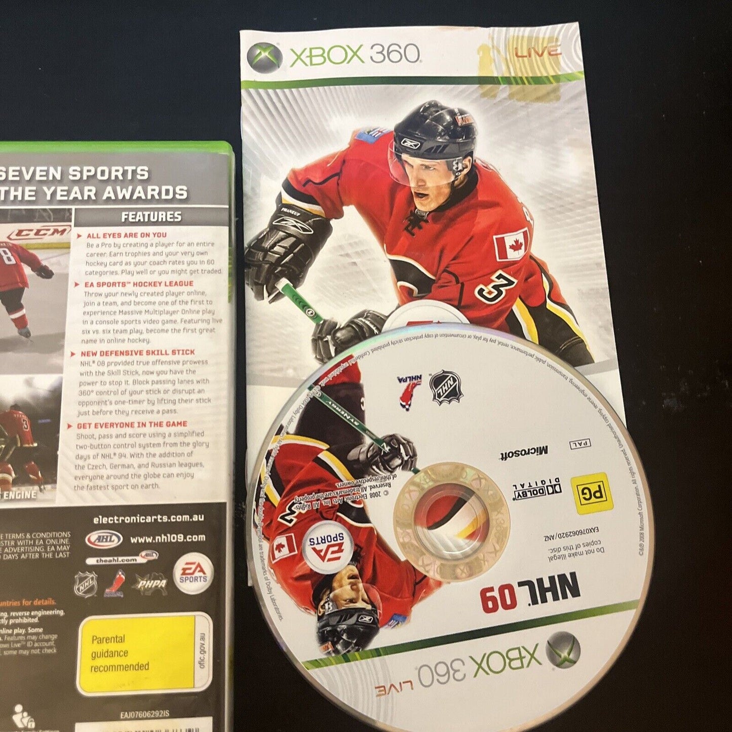 NHL 09 (Xbox 360) With Manual PAL