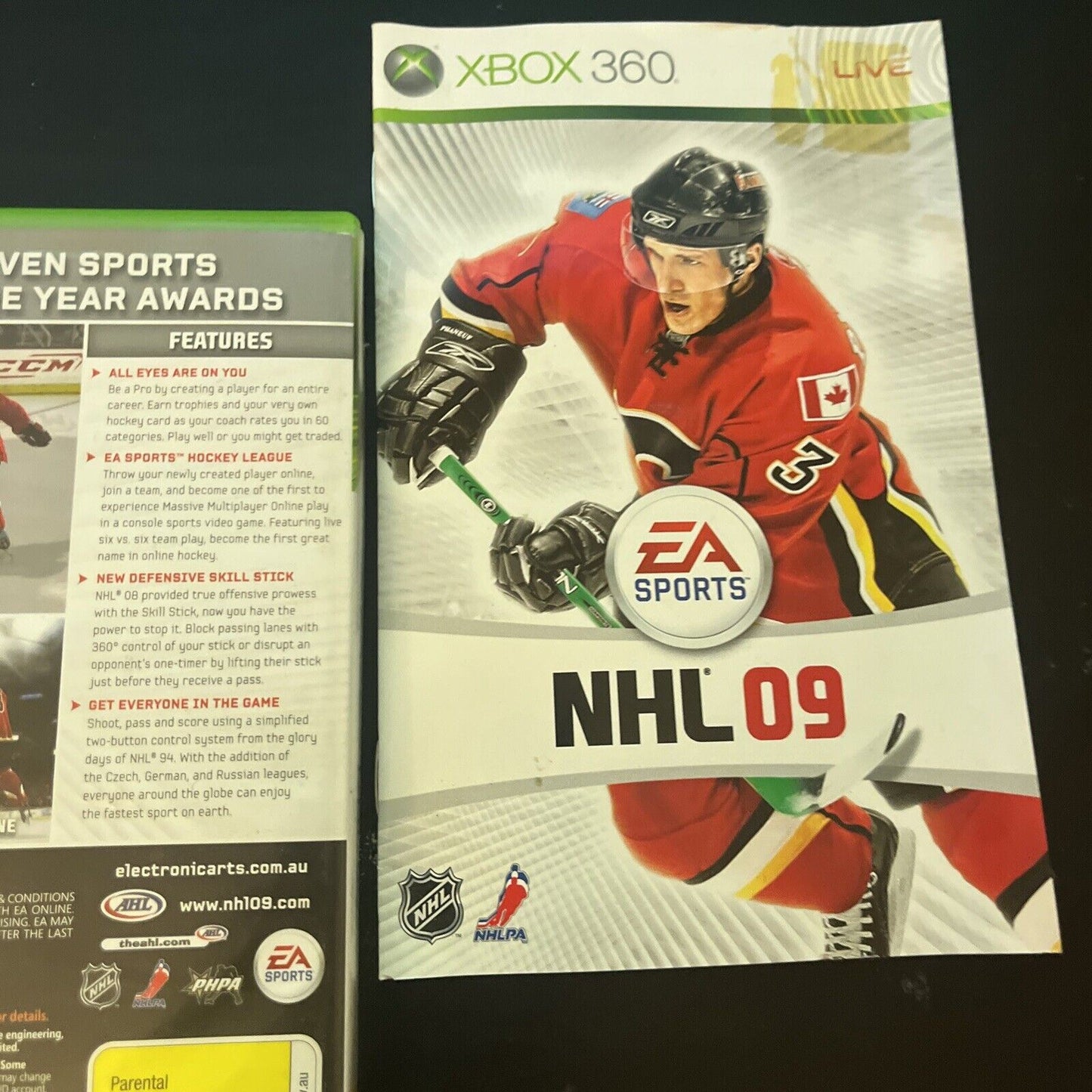 NHL 09 (Xbox 360) With Manual PAL