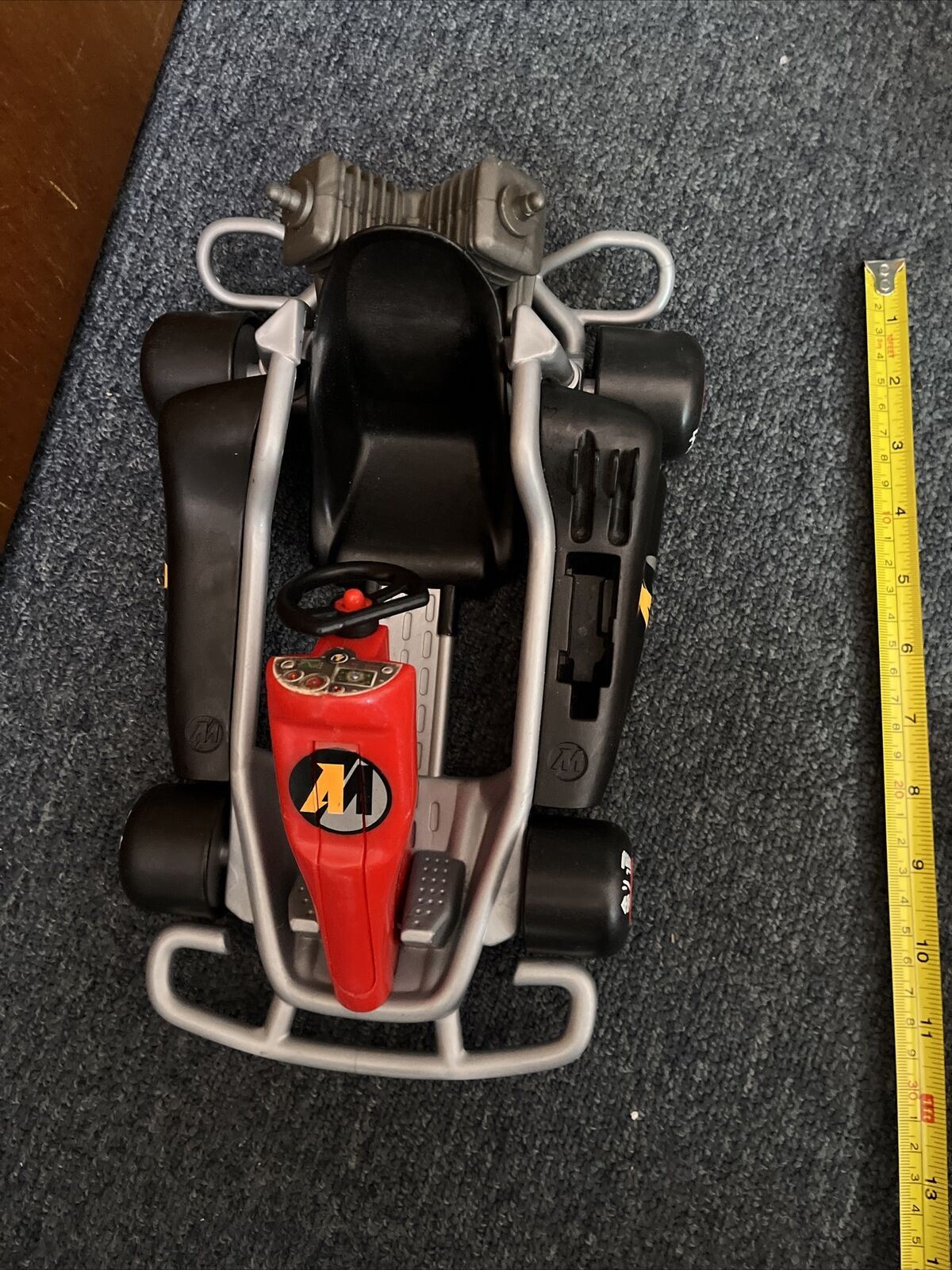Action Man: Racing Car C-022E 30cm, Motor Bike 44cm 2000 C-078A ,11