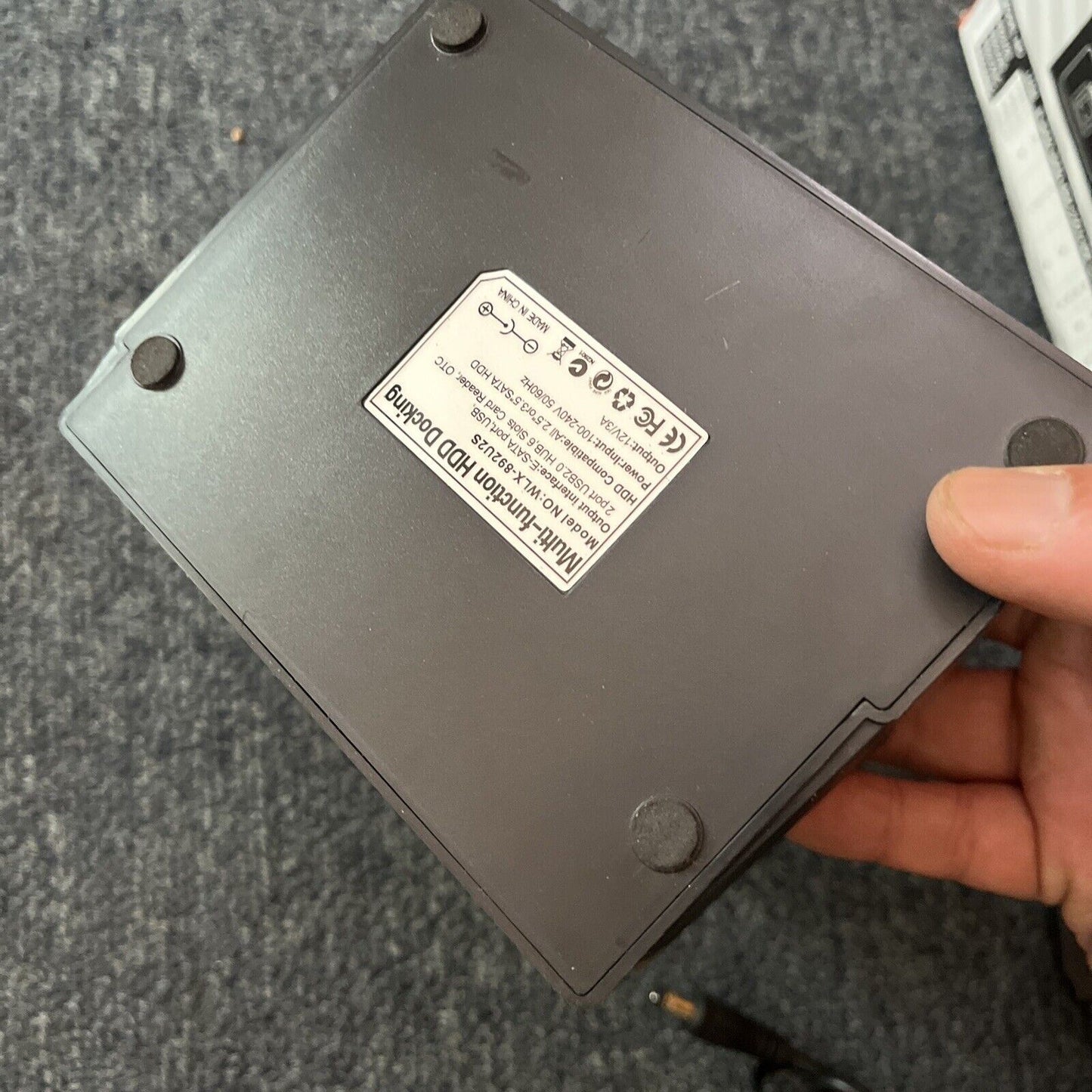 IDE and SATA Dual-disk Multi-function Hard Disk Dock Cards Reader Device