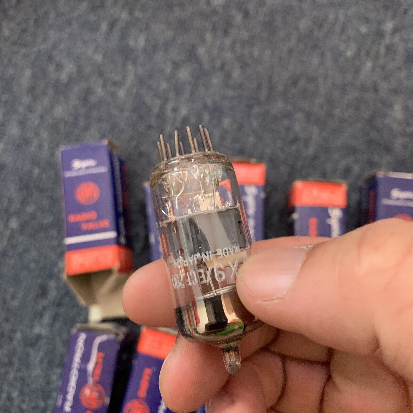 15x Super Radiotron Radio Valve (6x9) Made In Japan