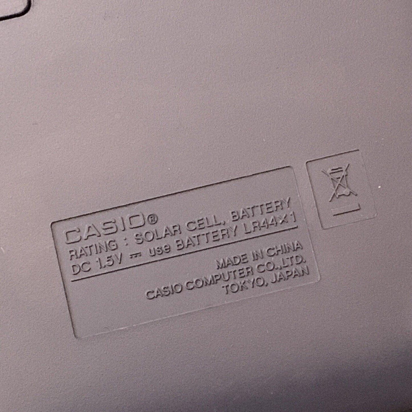 Casio Two Way Power Calculator MS310TM 10 Digits Solar Cell Battery